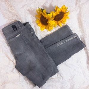 Michael Kors gray skinny jeans